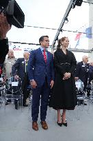 President Macron At Tomb Of The Unknown Soldier Ceremony - Paris