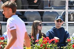 Edoardo Bove with his girlfriend Martina Durham