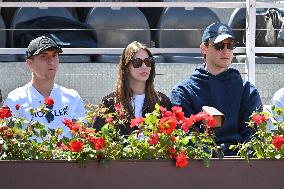 Edoardo Bove with his girlfriend Martina Durham