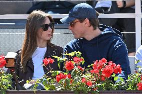 Edoardo Bove with his girlfriend Martina Durham