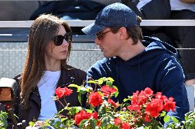 Edoardo Bove with his girlfriend Martina Durham