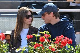 Edoardo Bove with his girlfriend Martina Durham
