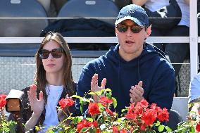 Edoardo Bove with his girlfriend Martina Durham