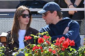 Edoardo Bove with his girlfriend Martina Durham