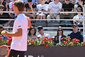 Edoardo Bove with his girlfriend Martina Durham