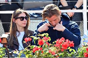 Edoardo Bove with his girlfriend Martina Durham