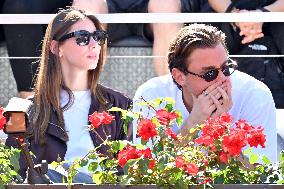Edoardo Bove with his girlfriend Martina Durham