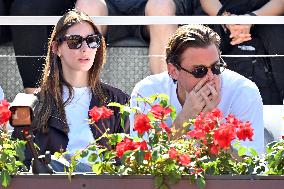 Edoardo Bove with his girlfriend Martina Durham