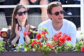Edoardo Bove with his girlfriend Martina Durham
