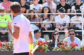 Edoardo Bove with his girlfriend Martina Durham