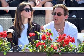 Edoardo Bove with his girlfriend Martina Durham