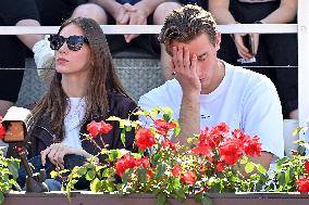 Edoardo Bove with his girlfriend Martina Durham