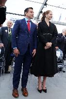President Macron At Tomb Of The Unknown Soldier Ceremony - Paris