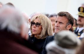 President Macron At Tomb Of The Unknown Soldier Ceremony - Paris