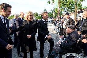 President Macron At Tomb Of The Unknown Soldier Ceremony - Paris