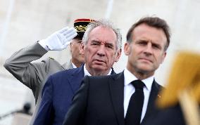 President Macron At Tomb Of The Unknown Soldier Ceremony - Paris