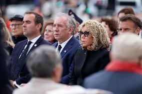 President Macron At Tomb Of The Unknown Soldier Ceremony - Paris