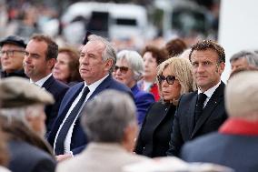 President Macron At Tomb Of The Unknown Soldier Ceremony - Paris