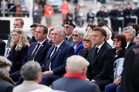President Macron At Tomb Of The Unknown Soldier Ceremony - Paris