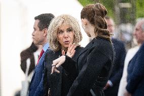 President Macron At Tomb Of The Unknown Soldier Ceremony - Paris