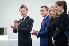 President Macron At Tomb Of The Unknown Soldier Ceremony - Paris