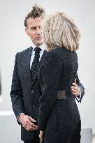 President Macron At Tomb Of The Unknown Soldier Ceremony - Paris