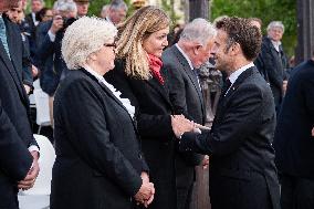 President Macron At Tomb Of The Unknown Soldier Ceremony - Paris