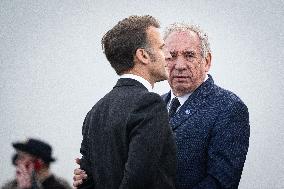 President Macron At Tomb Of The Unknown Soldier Ceremony - Paris