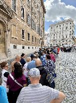 Grave of Pope Francis