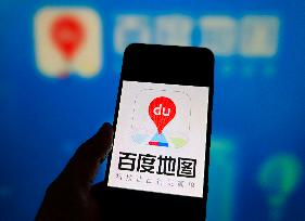 Illustration Baidu Map
