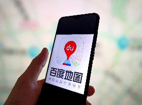 Illustration Baidu Map