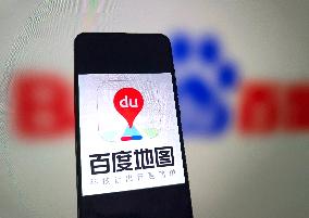 Illustration Baidu Map
