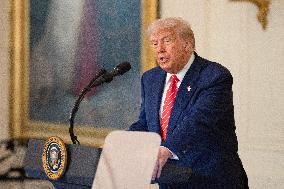 President Trump Celebrates Military Mothers - Washington