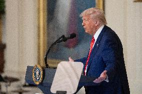 President Trump Celebrates Military Mothers - Washington