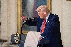 President Trump Celebrates Military Mothers - Washington