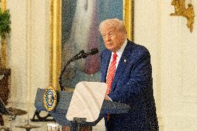 President Trump Celebrates Military Mothers - Washington