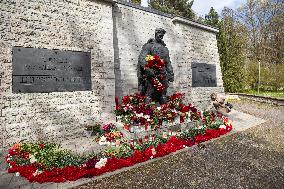Russians celebrating "Victory Day"