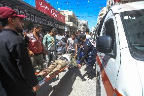 Israeli Strike On Crowded Restaurant Kills 33 And Injures Dozens - Gaza