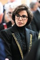 Rachida Dati Visits International Architecture Exhibition - Venise