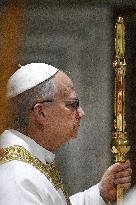 Pope Leo XIV Leads Mass with Cardinals at Sistine Chapel - Vatican