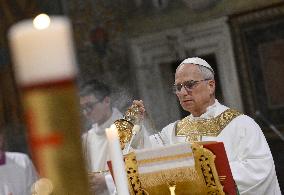Pope Leo XIV Leads Mass with Cardinals at Sistine Chapel - Vatican
