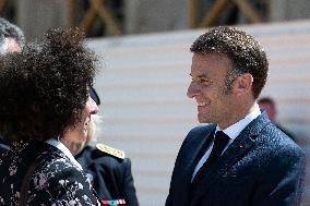Emmanuel Macron Meets Donald Tusk - Nancy