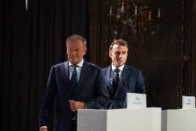 Signing of the treaty French-Polish Friendship and Strategy Pact between in Nancy