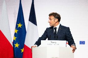 Signing of the treaty French-Polish Friendship and Strategy Pact between in Nancy