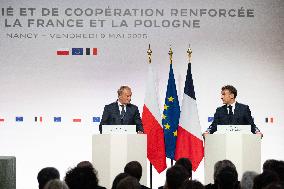 Signing of the treaty French-Polish Friendship and Strategy Pact between in Nancy