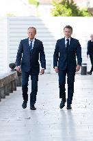 Emmanuel Macron Meets Donald Tusk - Nancy