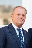 Emmanuel Macron Meets Donald Tusk - Nancy