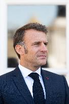 Emmanuel Macron Meets Donald Tusk - Nancy