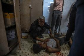 Israeli Strike On Crowded Restaurant Kills 33 And Injures Dozens - Gaza
