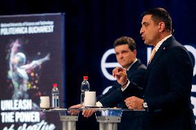 George Simion and Nicusor Dan TV Presidential Debate - Romania